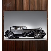 Металлическая табличка Delage D8S Sports Coupe